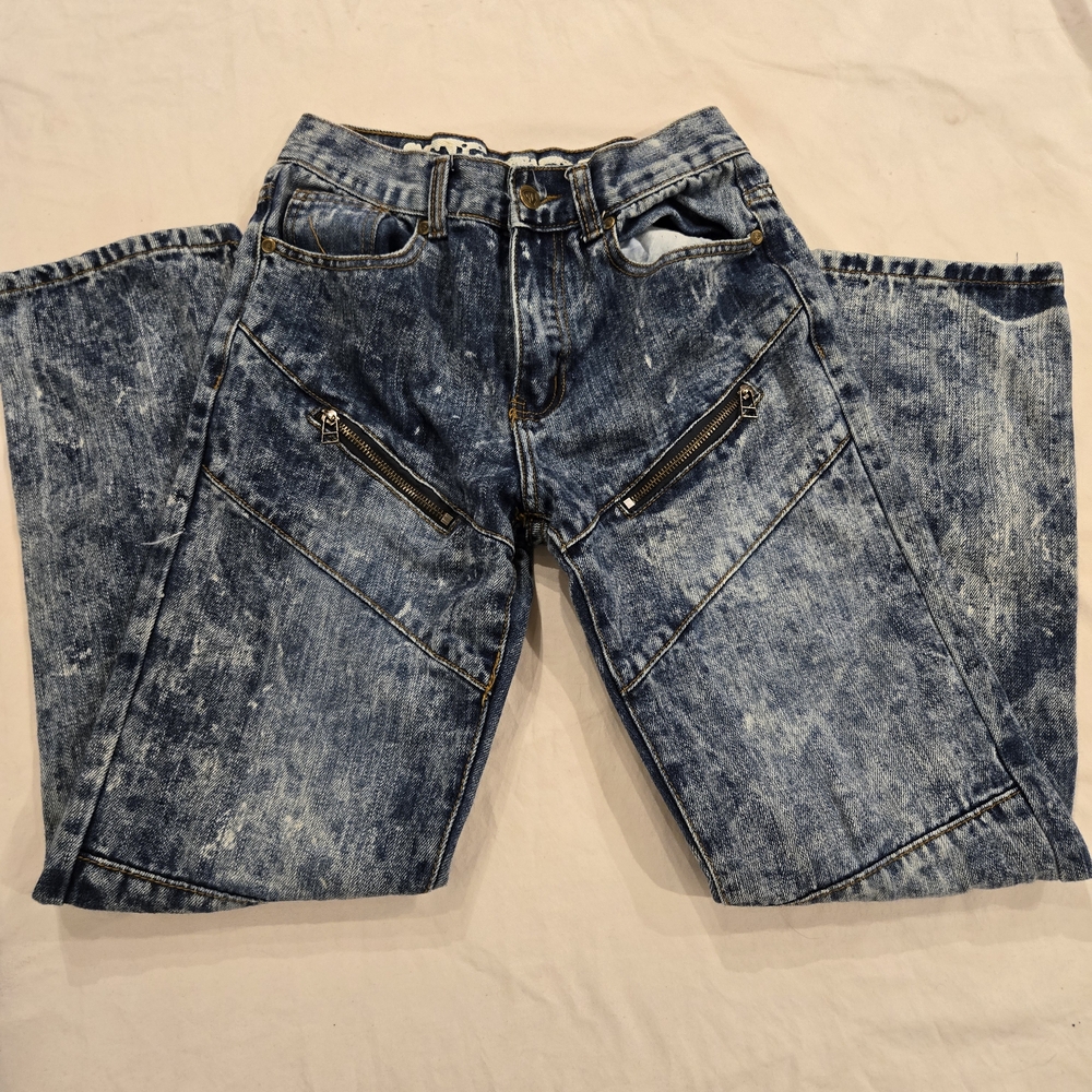 Boys Encrypted Supply Co Jeans – Size 14 – Blue Wash